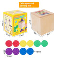 Wooden Montessori Color Matching Educational Toy