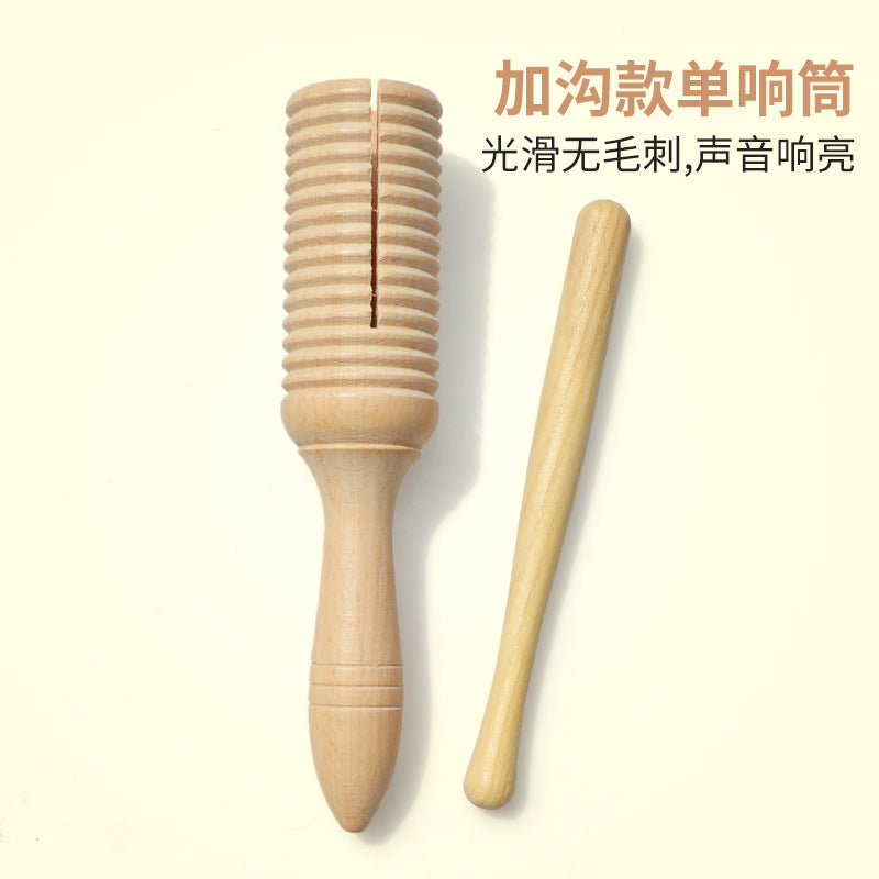Orff Percussion Instrument Set for Kids (Wooden Toys)